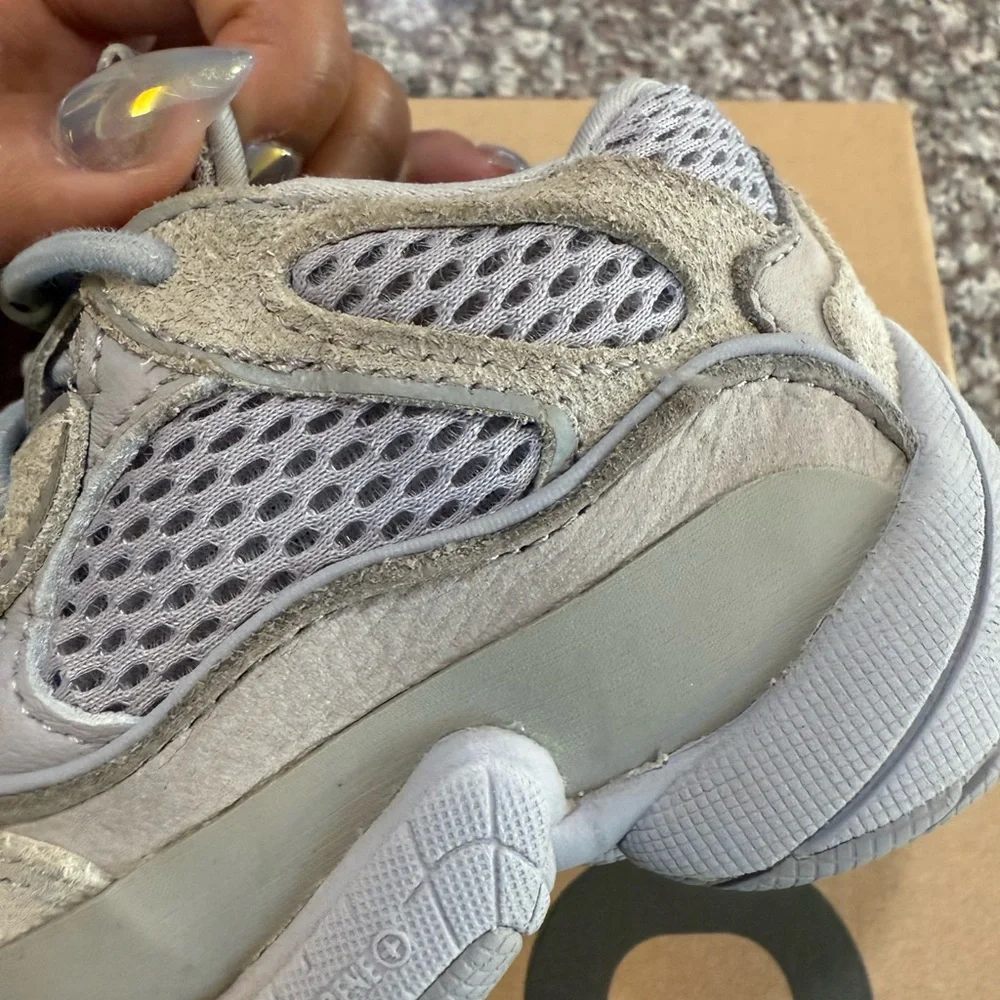 Yeezy 500 Kids Sneakers in Gray - Picture 13 of 15